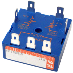 Time Delay Relays TDIS Series from Infitec inc.